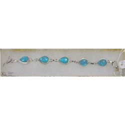 #6-AUSTRALIA FIRE OPAL GEMSTONE BRACELET