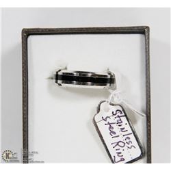 8) STAINLESS STEEL RING SIZE 9