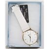 Image 1 : 7) KEZZI WATCH LADIES WITH WHITE STRAP