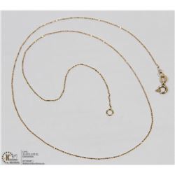ESTATE 16 INCH 10K GOLD NECKLACE