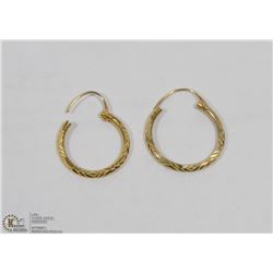 ESTATE PAIR OF 12K GOLD EARRINGS