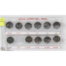 CANADIAN 1999 MILLENNIUM QUARTER COLLECTION