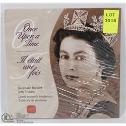 2002 CANADIAN ONCE UPON A TIME 5 COIN 50CENT