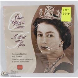 2002 CANADIAN ONCE UPON A TIME 5 COIN 50CENT