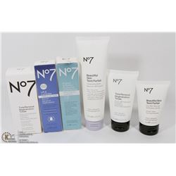 LOT OF NO.7 FACE CARE INCL. DRY SKIN RENEWAL,