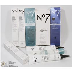 LOT OF NO.7 FACE CARE INCL. INSTANT LUSION WRINKLE