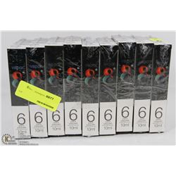 54 VAPOR8 10ML E-JUICE NICOTINE FREE BOTTLES