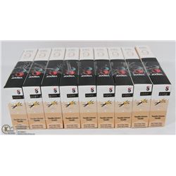 54 VAPOR8 10ML E-JUICE NICOTINE FREE BOTTLES