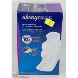 ALWAYS INFINITY 24 EXTRA HEAVY OVERNIGHT PADS