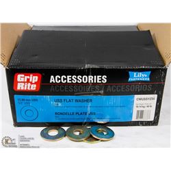 CASE OF 5/8" USS FLAT WASHERS