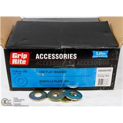 CASE OF 5/8" USS FLAT WASHERS
