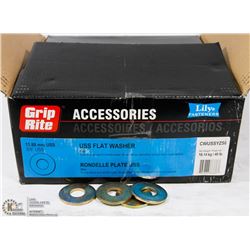 CASE OF 5/8" USS FLAT WASHERS