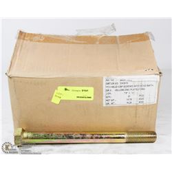 CASE OF HEX CAP SCREWS 7/8" X 10"