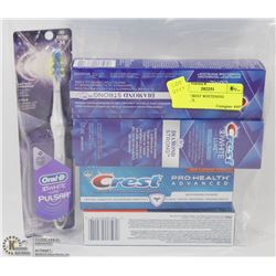 BAG OF CREST WHITENING PRODUCTS
