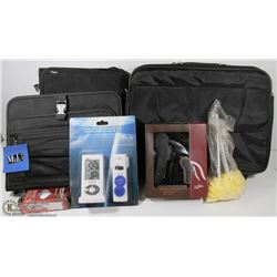 BOX OF OFFICE SUPPLIES/MISC.