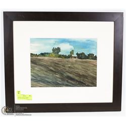 ORIGINAL OSVALD TIMMAS (1913-2005) WATERCOLOR