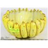Image 1 : VINTAGE FITZ & FLOYD BANANA BOWL.