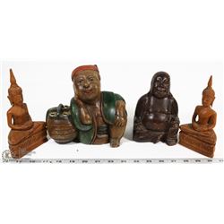 LOT OF BUDDHAS DECOR