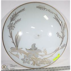 LARGE GLASS CEILING LAMP SHADE