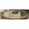 Image 1 : OVAL OAK MIRROR, COMES APART