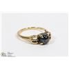 Image 1 : VINTAGE 10K BLACK PEARL RING SIZE 6