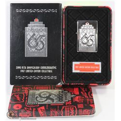65TH ZIPPO ANNIVERSARY IN CASE.