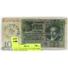 Image 1 : NAZI CONCENTRATION CAMP GROS ROSEN BANKNOTE.
