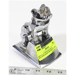 ORIGINAL VINTAGE MACK BULLDOG HOOD ORNAMENT WITH