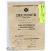 Image 1 : GERMAN NAZI IRON CROSS DOCUMENT AWARD.