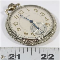 1932 WALTHAM 12 SIZE POCKET WATCH 7 JEWEL.
