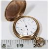 Image 2 : 1900 ELGIN 6 SIZE POCKET WATCH 7 JEWEL.