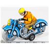 Image 1 : VINTAGE TIN MOTORCYCLE TOY.