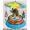 Image 1 : TIN MECHANICAL CAROUSEL.