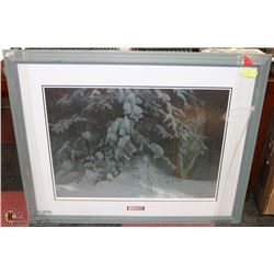 14) SIBERIAN NIGHT BY ROBERT BATEMAN SIGNED W/COA