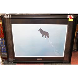 13) NEW TERRITORY BLACK WOLF BY ROBERT BATEMAN