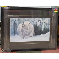 10) ON CHOICE: DOZING LYNX ARTWORK BY ROBERT