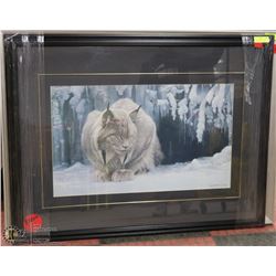 9) ON CHOICE: DOZING LYNX ARTWORK BY ROBERT