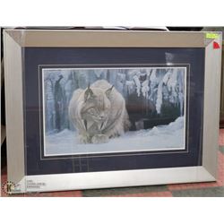 3) ON CHOICE: DOZING LYNX ARTWORK BY ROBERT