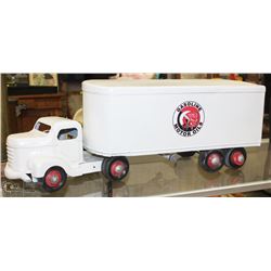 1950S MINNITOYS ATACO MOVING VAN WITH REDD INDIAN