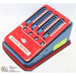 VINTAGE WOLVERINE ADDING MACHINE.