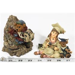 BOYDS BEAR & FRIENDS NUMBERED FIGURE & YESTERDAYS