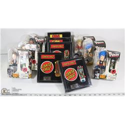 LOT OF 11 COLLECTOR TECH DECK SKATEBOARDERS WITH