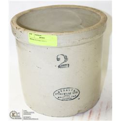 MEDALTA 2 GAL CROCK