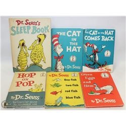 LOT OF 8 ESTATE DR. SEUSS HARD COVERED BOOKS