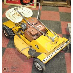 RARE WORKING!! 1960S MF24S MASSEY FERGUSON RIDING LAWNMOWER