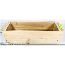 CEDAR WOOD WINDOW PLANTER. AS THEY COME