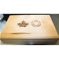 2014 RCM 5 COIN SET OF MAPLE LEAF INCL 3 SILVER