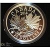 Image 5 : 2014 RCM 5 COIN SET OF MAPLE LEAF INCL 3 SILVER