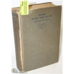 1936 ORIGINAL GONE WITH THE WIND HARDCOVER BOOK.