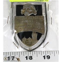 COMMEMORATIVE 1934 TOTENKOPF SS BADGE,